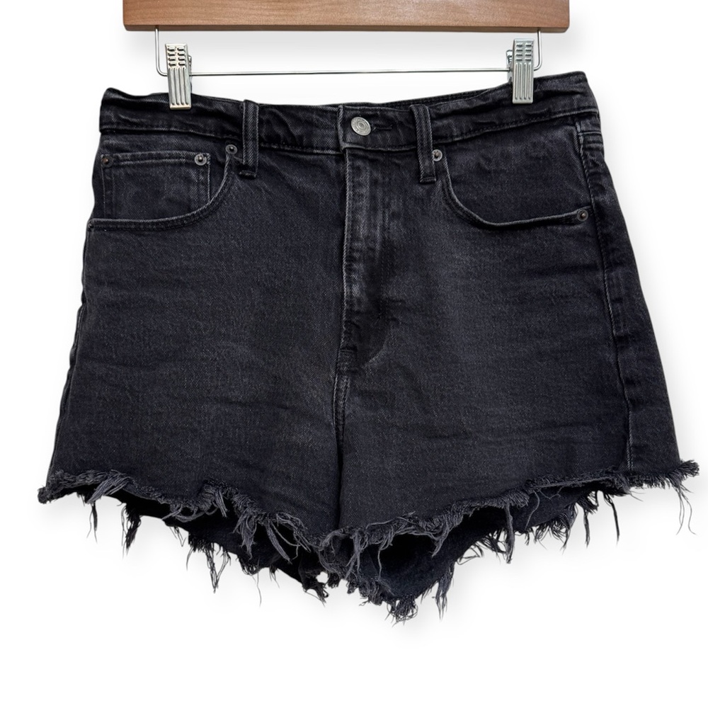 Abercrombie & Fitch Black Jean Shorts
